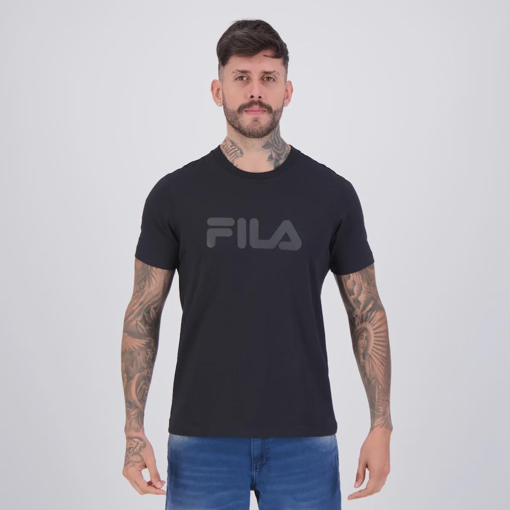 Camiseta Fila Regular Letter Premium IV Masculina