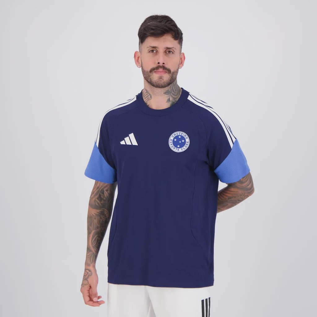Imagem 3 do produto Camiseta do Cruzeiro Concentração 26/27 Adidas Masculina