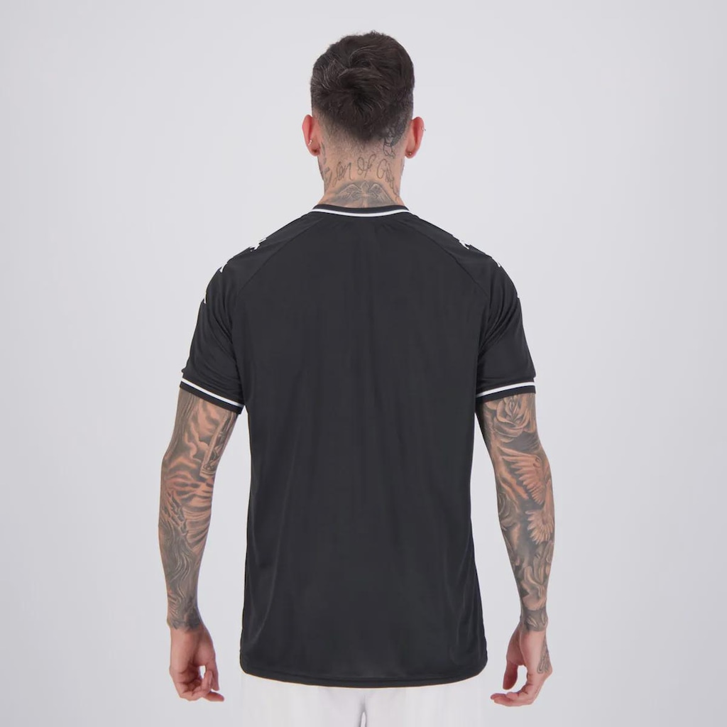 Imagem 4 do produto Camisa Vasco Supporter Tradition Kappa Masculina