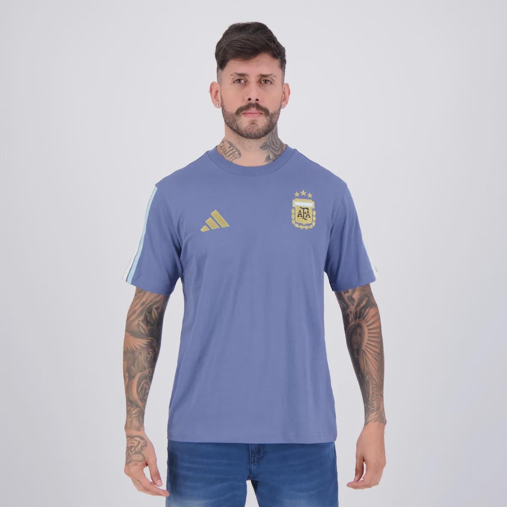 Camiseta adidas Argentina DNA Masculina