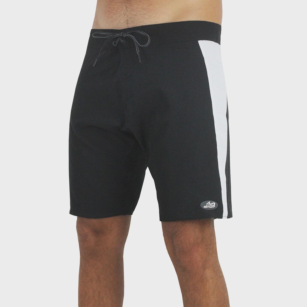 Bermuda Lost Functional Black Masculina