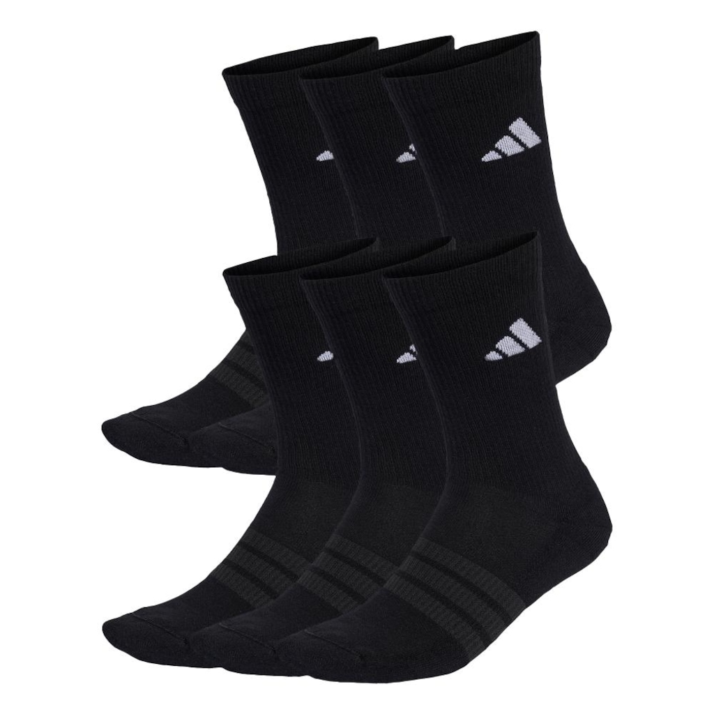 Meia adidas Acolchoadas Unissex - 6 Pares