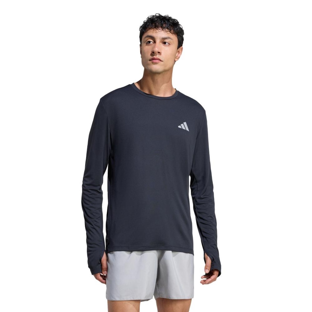 Camiseta adidas Manga Longa adi365 Running Essentials Masculina