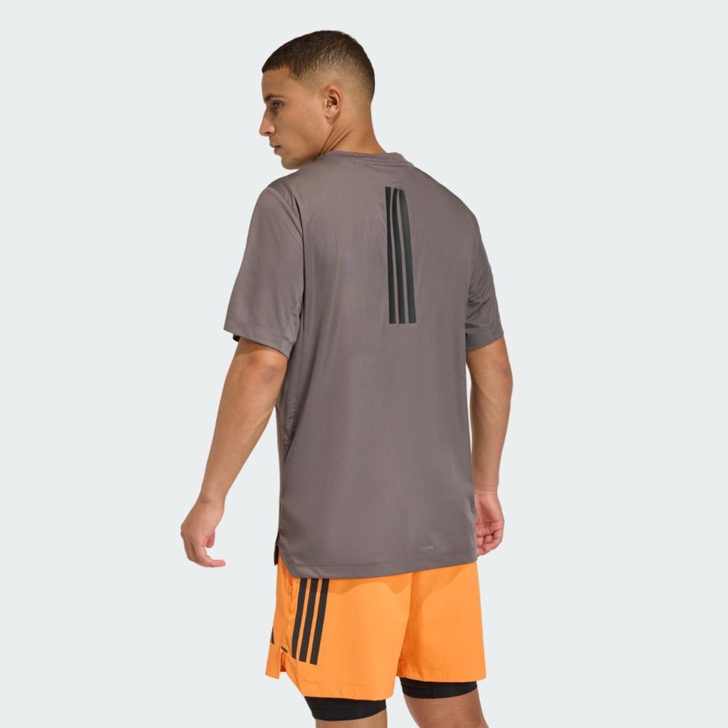 Imagem 3 do produto Camiseta adidas D4T PrimeLift 3-Stripes Masculina