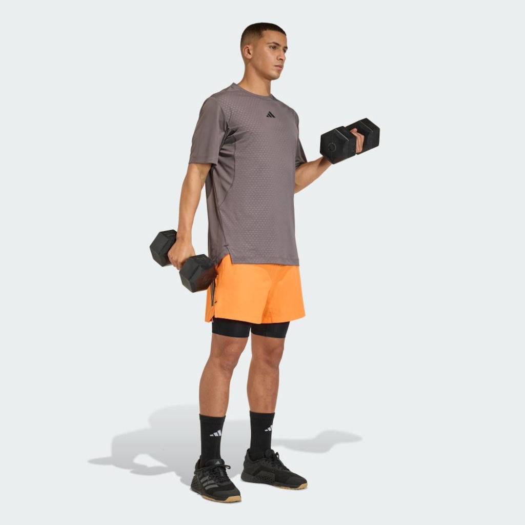 Imagem 4 do produto Camiseta adidas D4T PrimeLift 3-Stripes Masculina