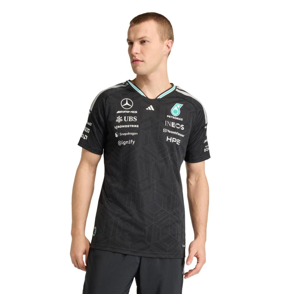 Camisa Authentic Mercedes - AMG Petronas Formula 1 Team Driver Masculina