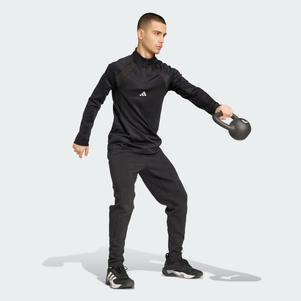 Imagem 4 do produto Blusão adidas Zíper 1/4 Tech Apparel Masculino