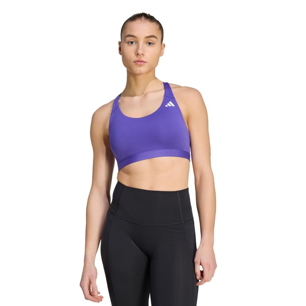 Top Suporte Médio adidas Optime Essentials Workout Feminino