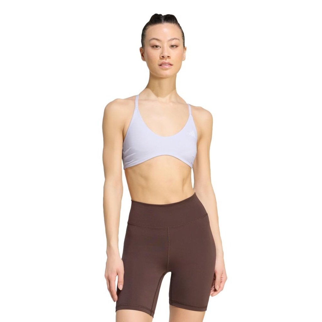 Imagem 1 do produto Top adidas Sustentação Leve Optime Essentials Workout Feminino