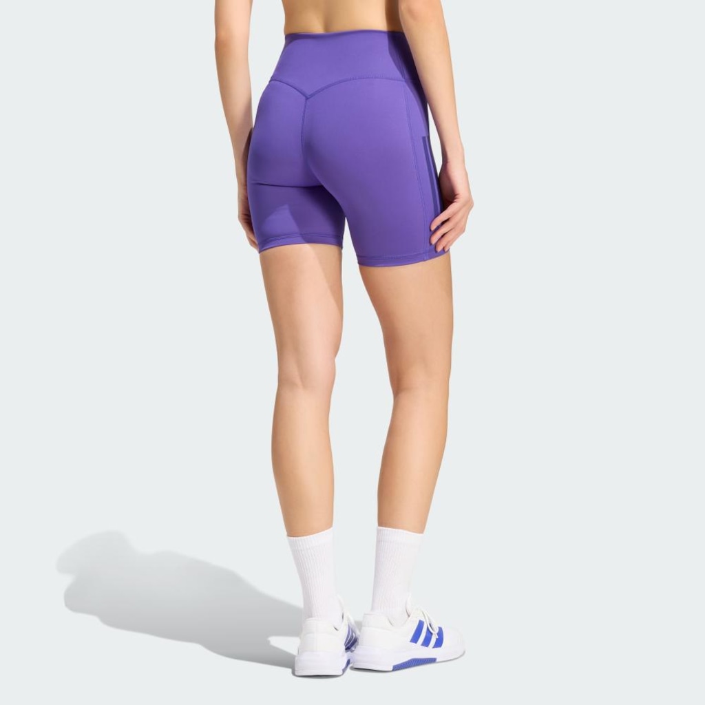 Imagem 3 do produto Short Legging adidas Optime Workout Três Listras Feminino