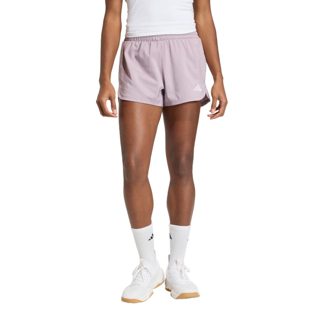 Short de Malha de Cintura Alta adidas Pacer Workout Feminino