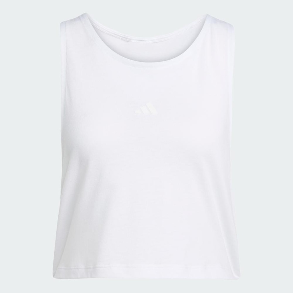 Imagem 2 do produto Camiseta Regata Cropped adidas Yoga Essentials Feminina