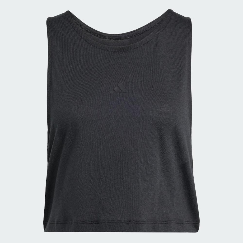 Imagem 2 do produto Camiseta Regata Cropped adidas Yoga Essentials Feminina