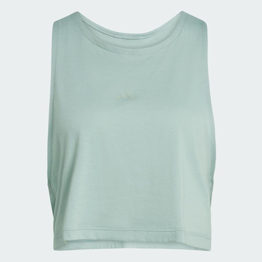 Imagem 2 do produto Camiseta Regata Cropped adidas Yoga Essentials Feminina