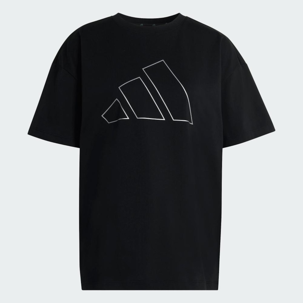 Imagem 2 do produto Camiseta adidas Oversized Logo Power Essentials Workout Feminino