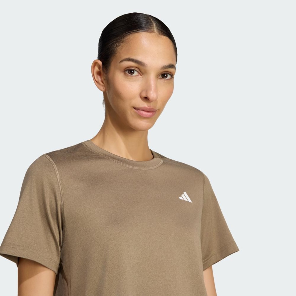Imagem 5 do produto Camiseta Gola Careca adidas Workout Essentials Feminina