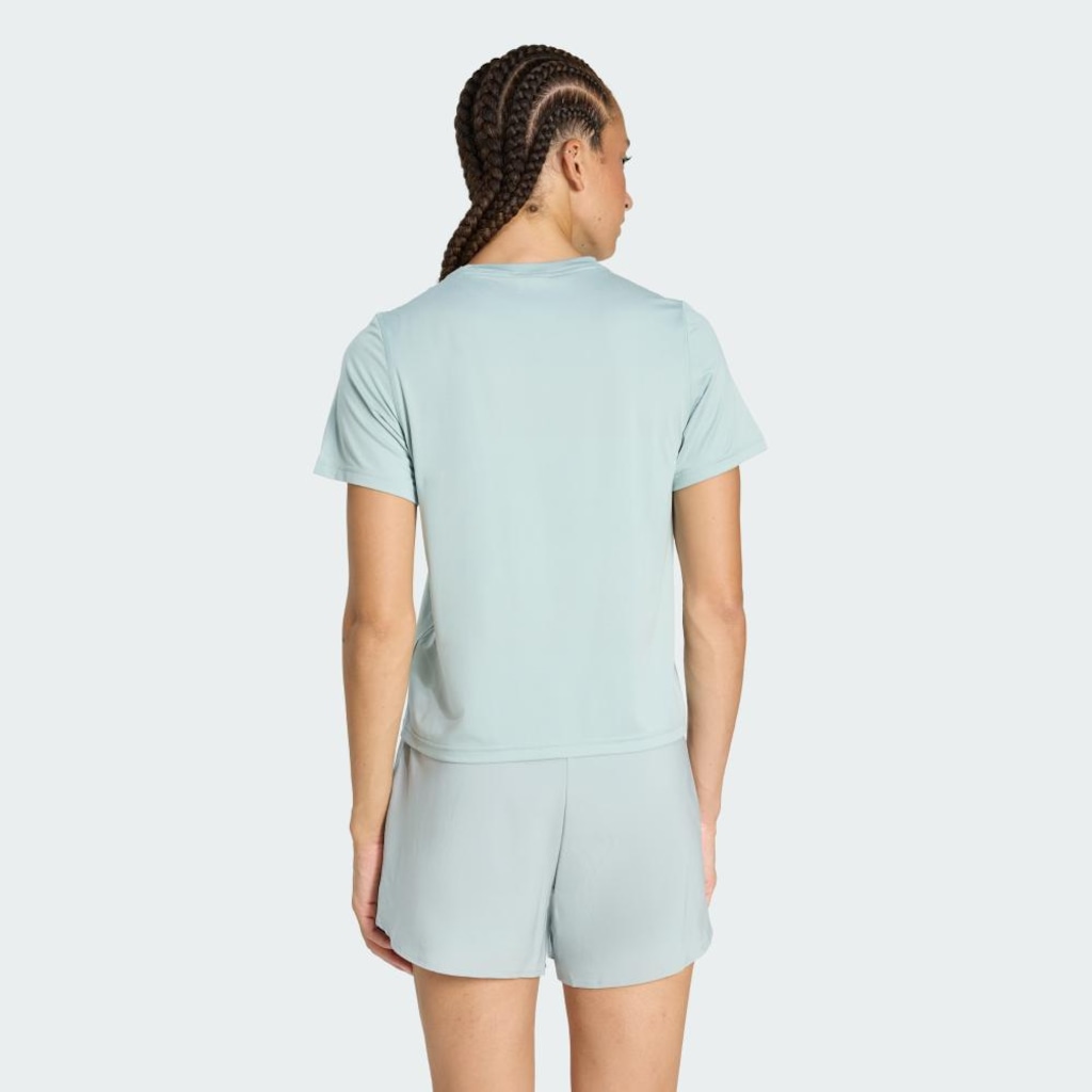 Imagem 3 do produto Camiseta Gola Careca adidas Workout Essentials Feminina