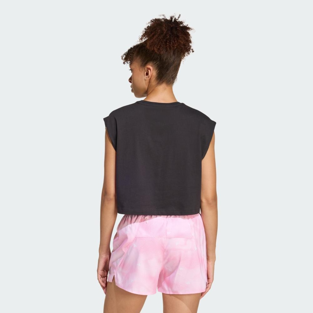 Imagem 3 do produto Camiseta Cropped adidas adi365 Running Essentials Feminina
