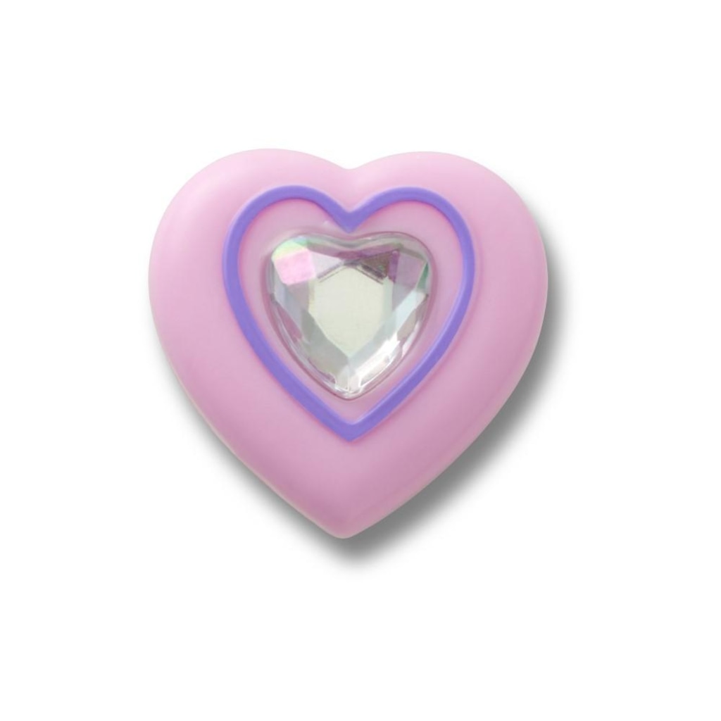 Jibbitz Crocs Coração com Gema