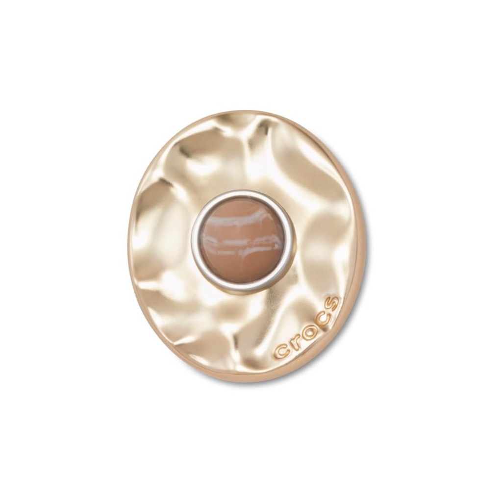 Jibbitz Crocs Pedra Dourada Amassada