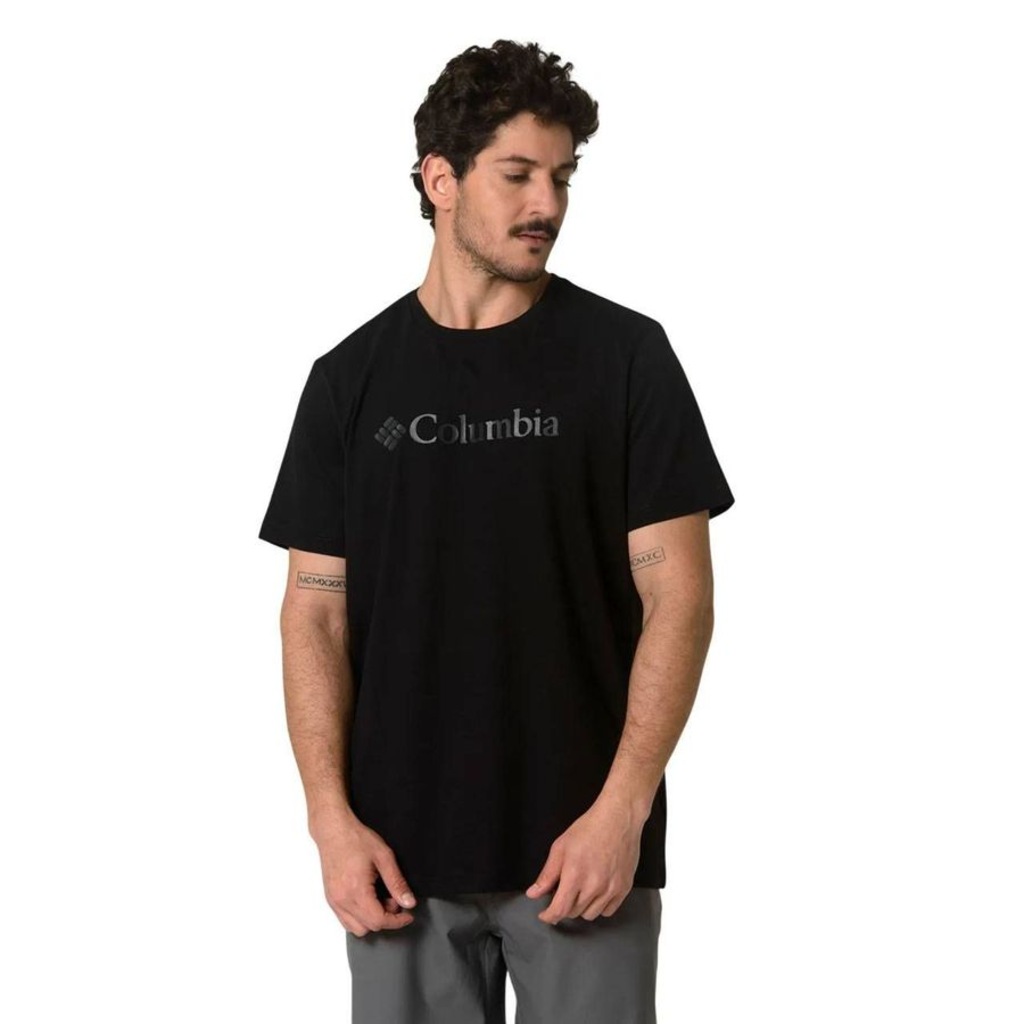Camiseta Columbia M/C Basic Logo II Branded Masculina