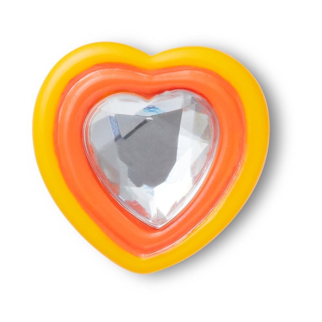 Jibbitz Crocs Coração com Joia