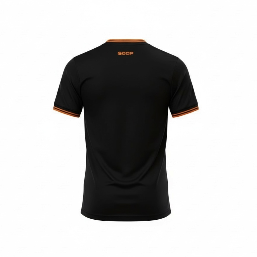 Imagem 3 do produto Camisa Do Corinthians Estampada Dry Laranja Coimbra - Infantil