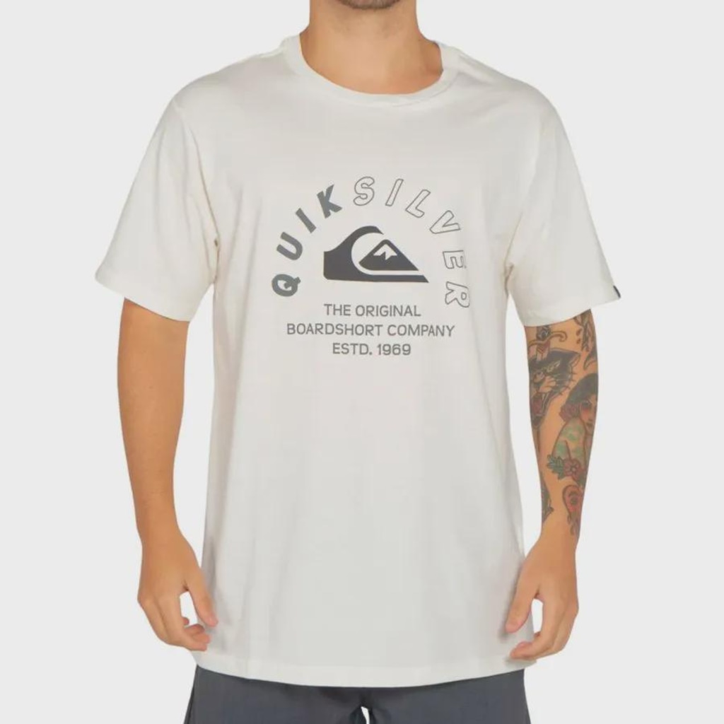 Camiseta Quiksilver Mixed Signals Masculino
