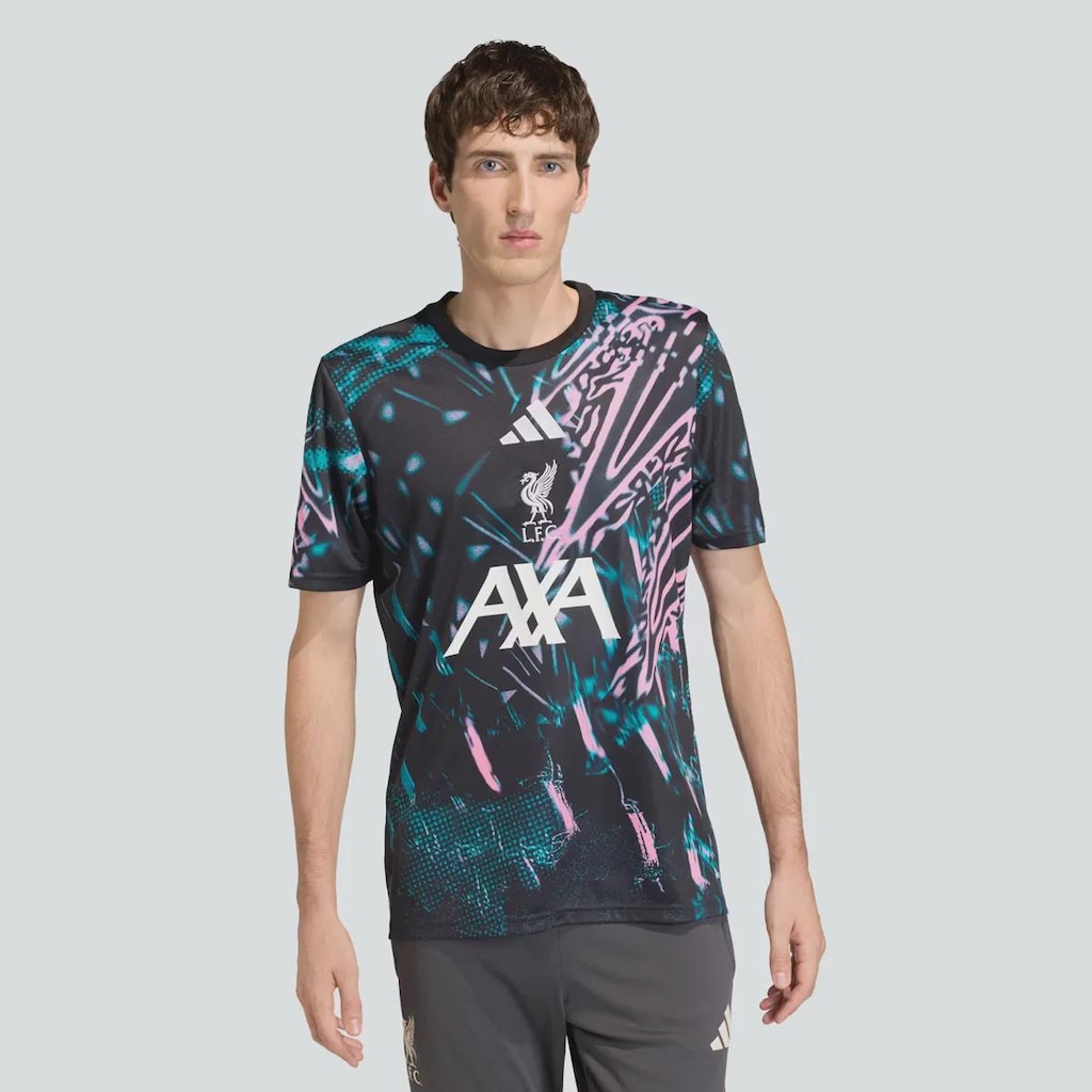 Camisa Liverpool FC Pré Jogo 26/27 adidas Masculinaa