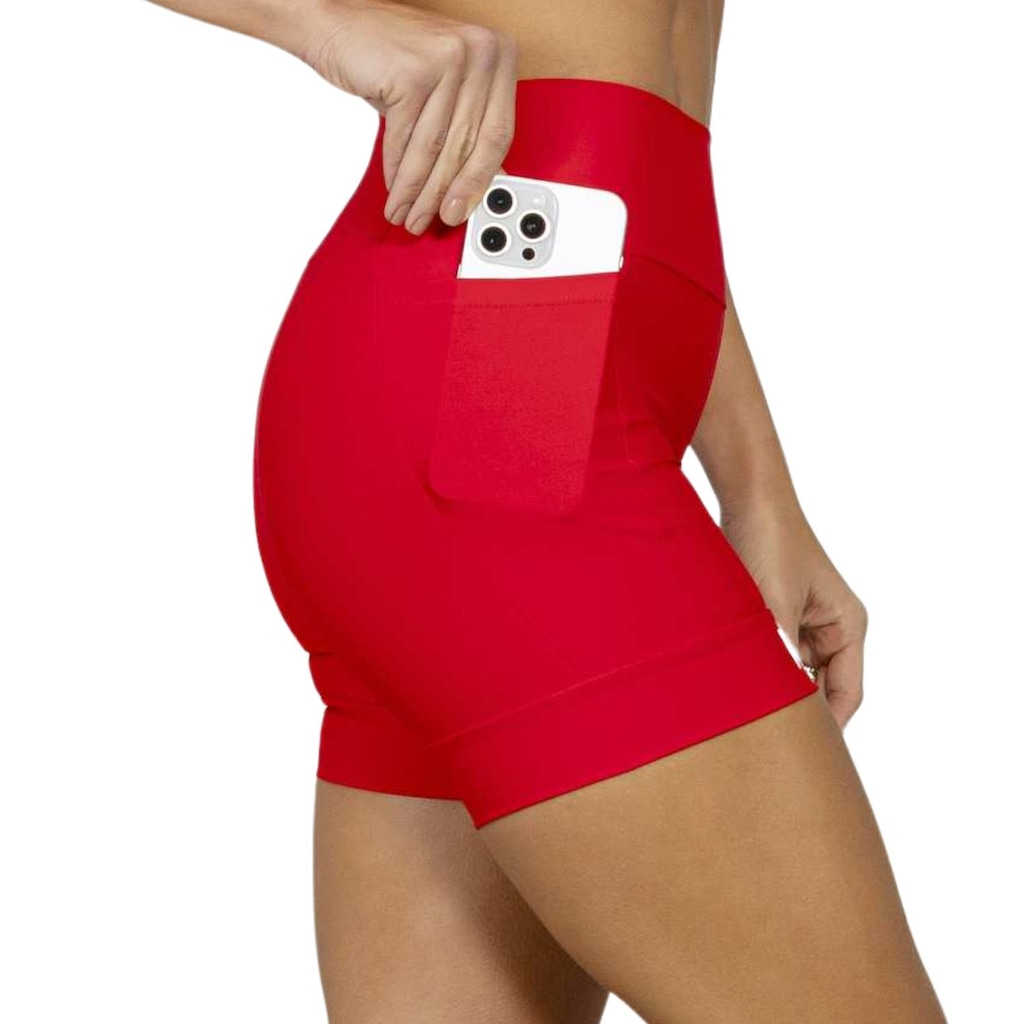 Imagem 2 do produto Bermuda Blocking Baixa Pace 11288 Run More Feminina