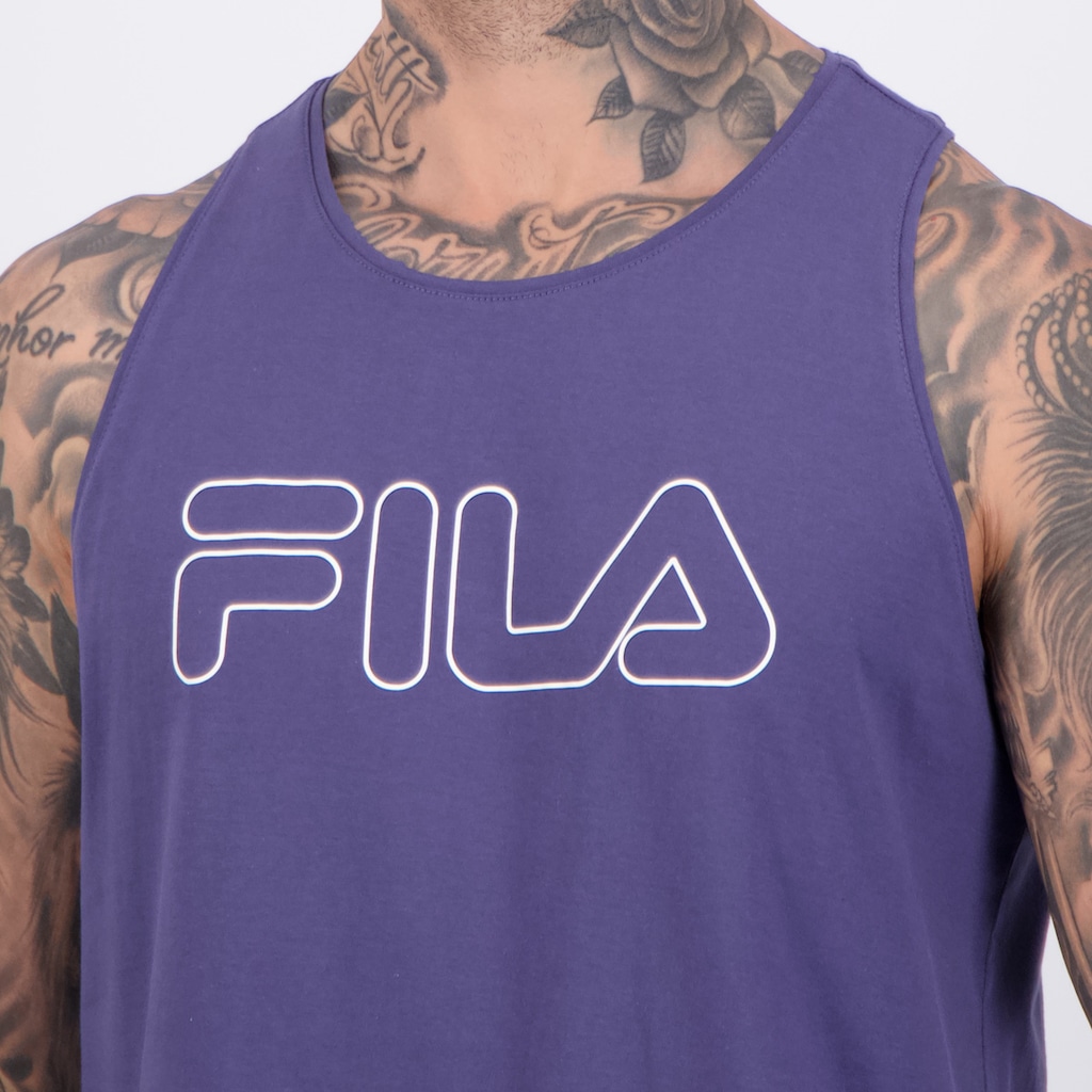 Imagem 5 do produto Regata Fila Letter Outline Masculina