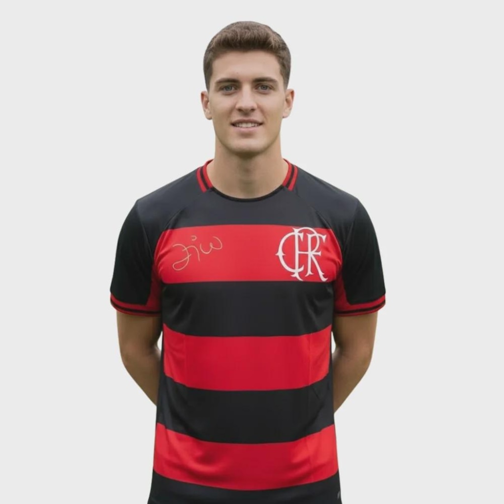 Imagem 2 do produto Camiseta Do Flamengo Bench Raglan - Masculino