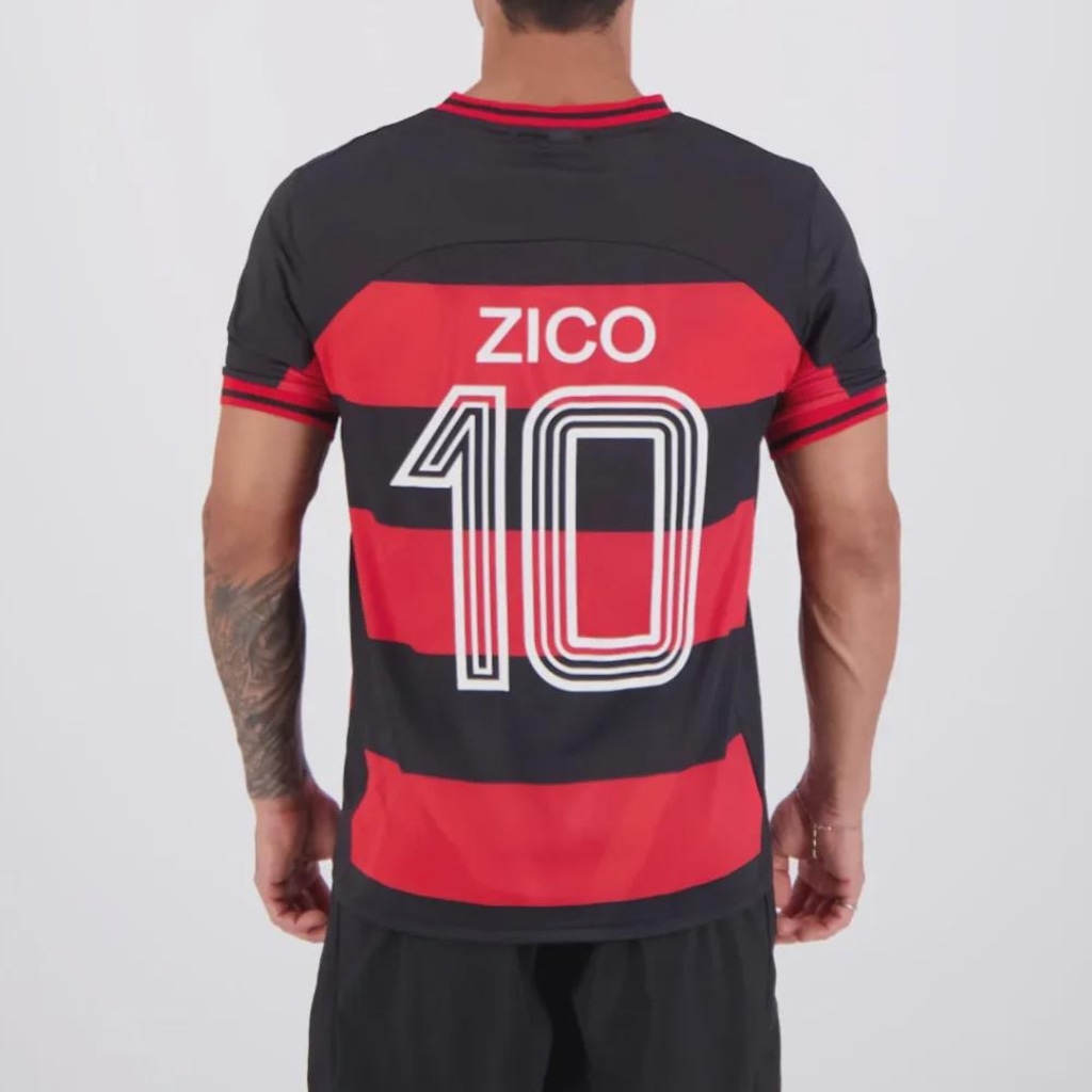 Imagem 3 do produto Camiseta Do Flamengo Bench Raglan - Masculino