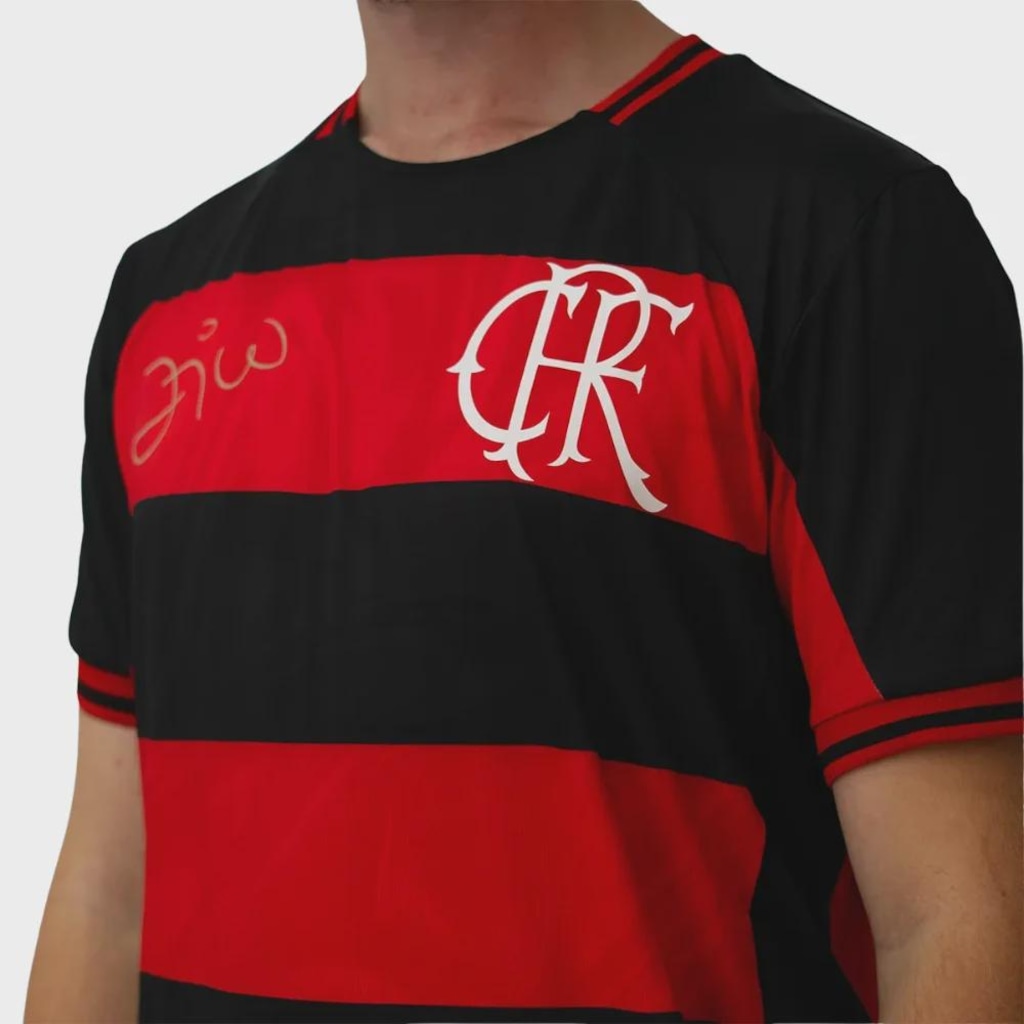 Imagem 4 do produto Camiseta Do Flamengo Bench Raglan - Masculino