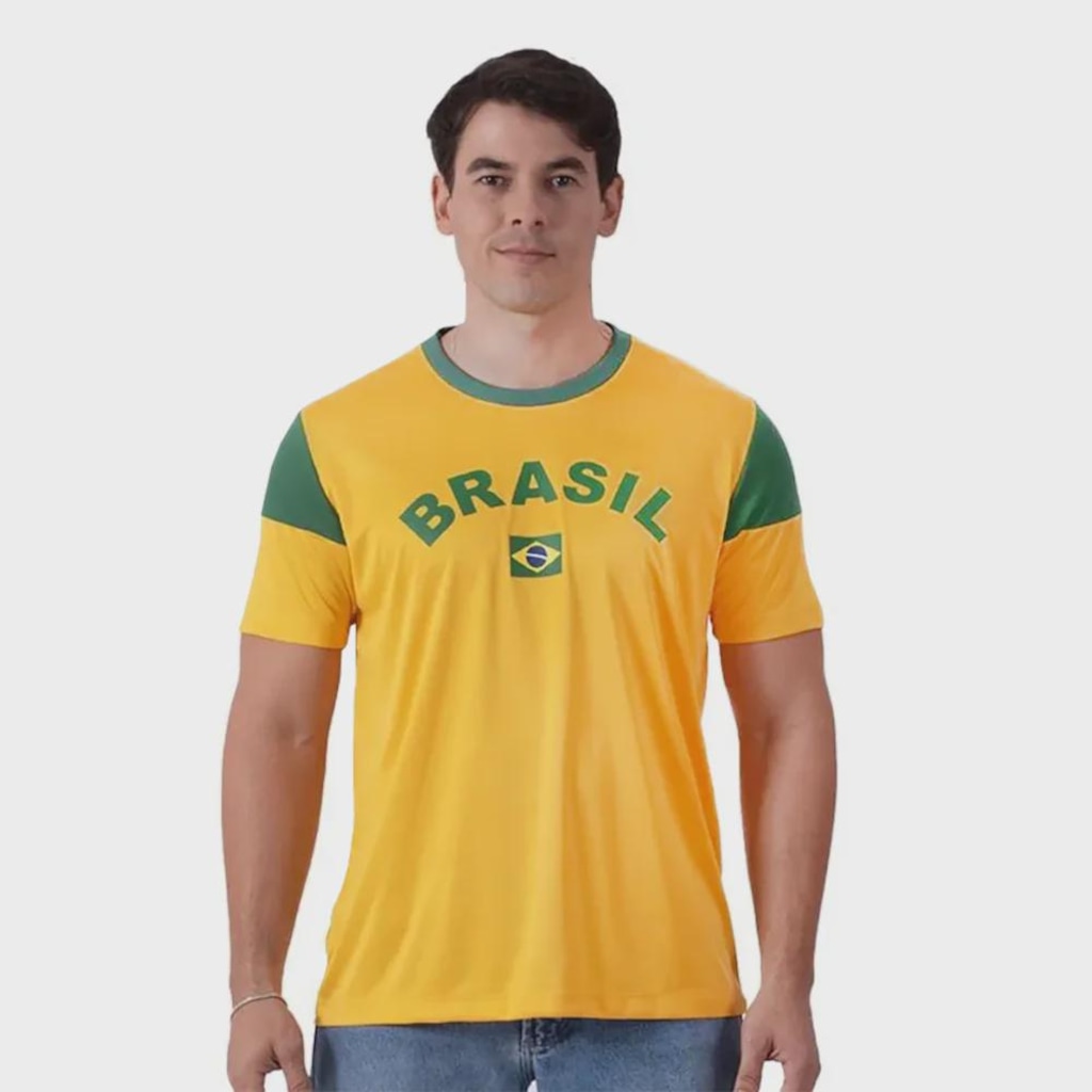 Camisa Brasil Dengo Braziline Masculina