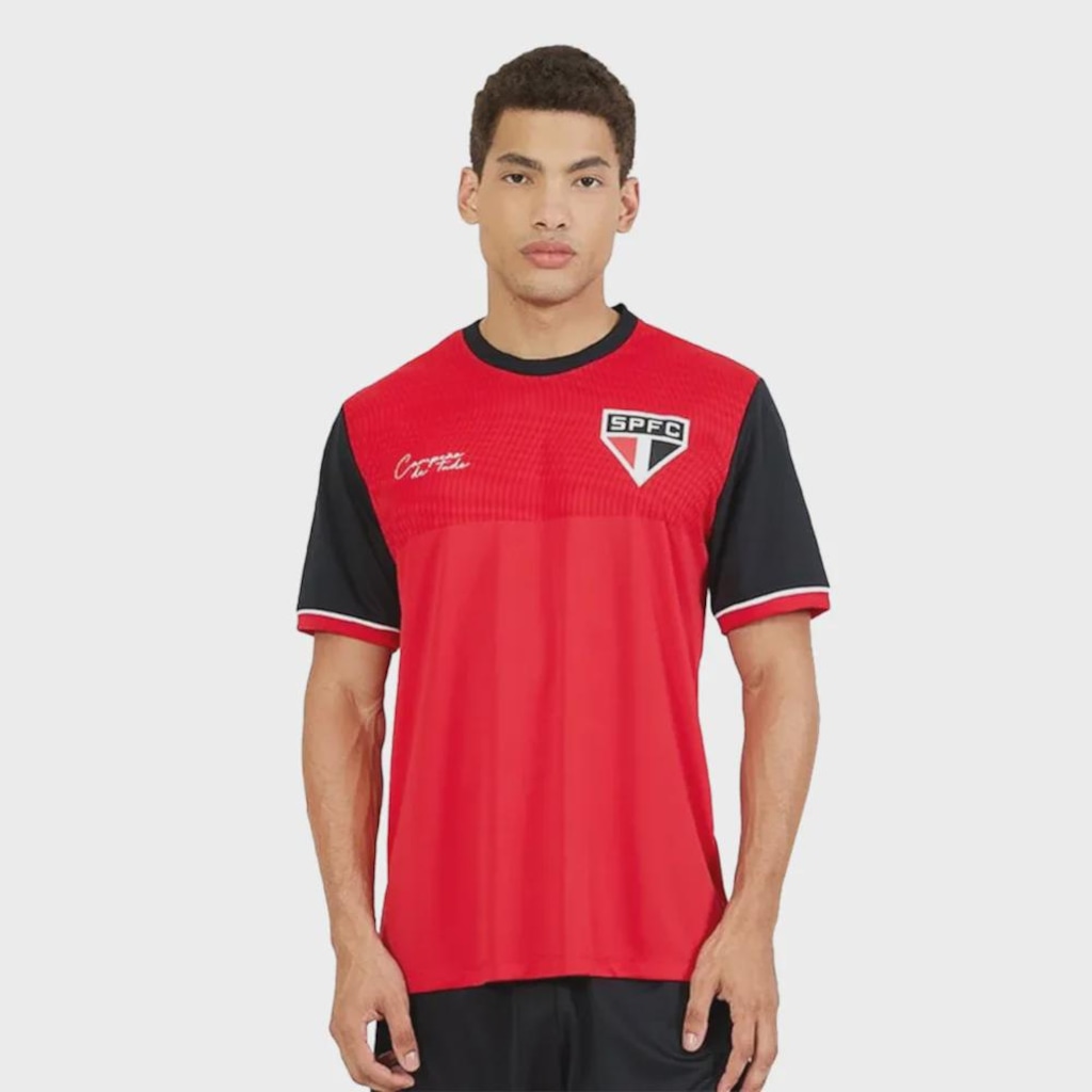 Camisa Do São Paulo Trilar Braziline Masculina