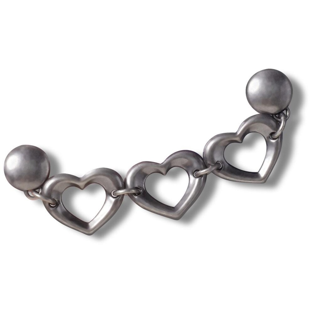 Jibbitz Crocs Corrente Coração Triplo