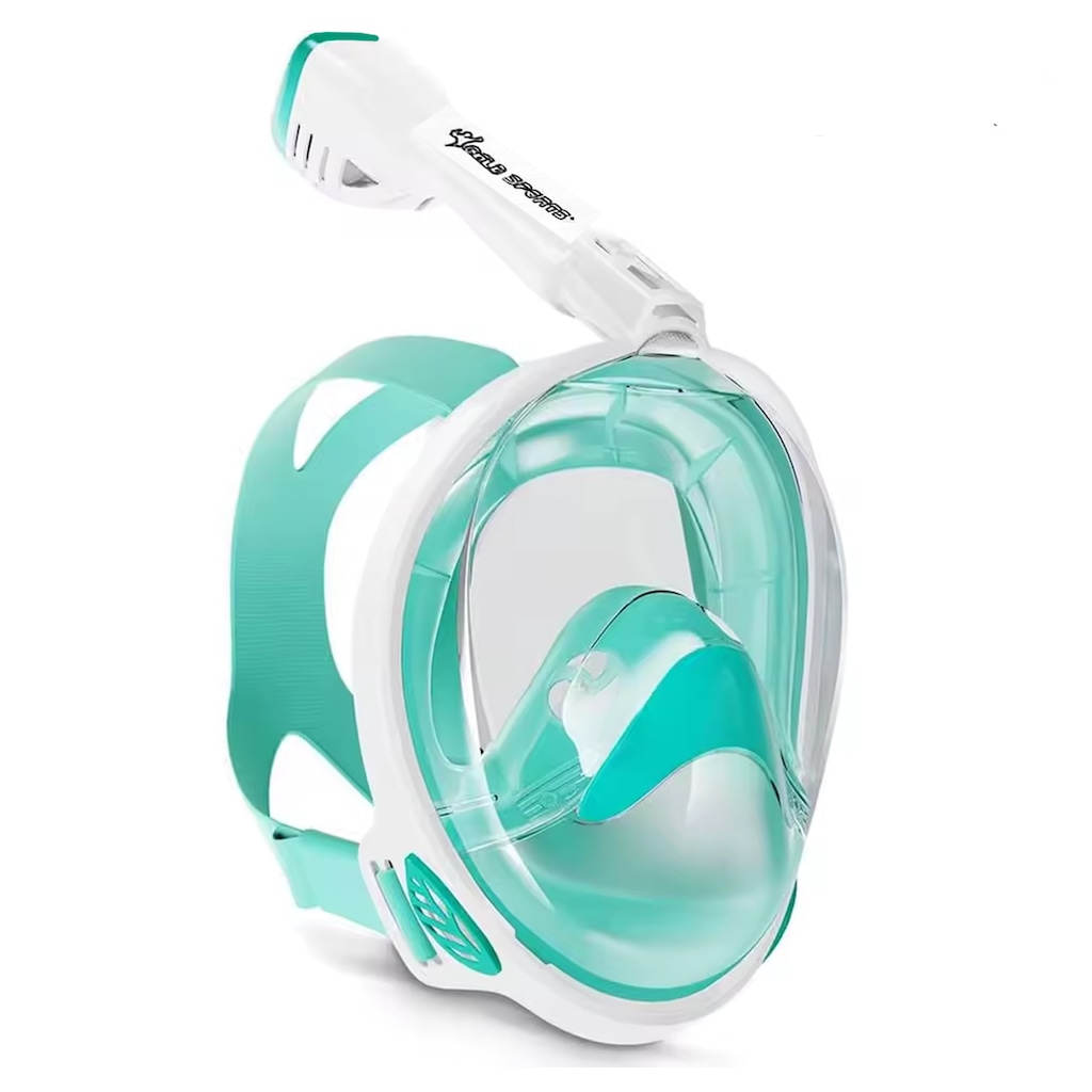 Mascara Subaquática de de Mergulho Gold Sports Full Face Confort Com Snorkel