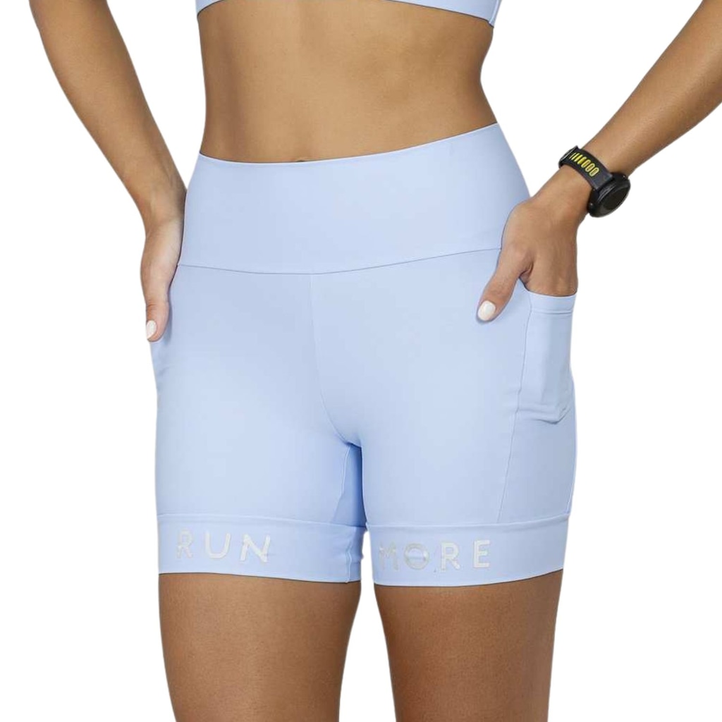 Bermuda Blocking Baixa Pace 11288 Run More Feminina