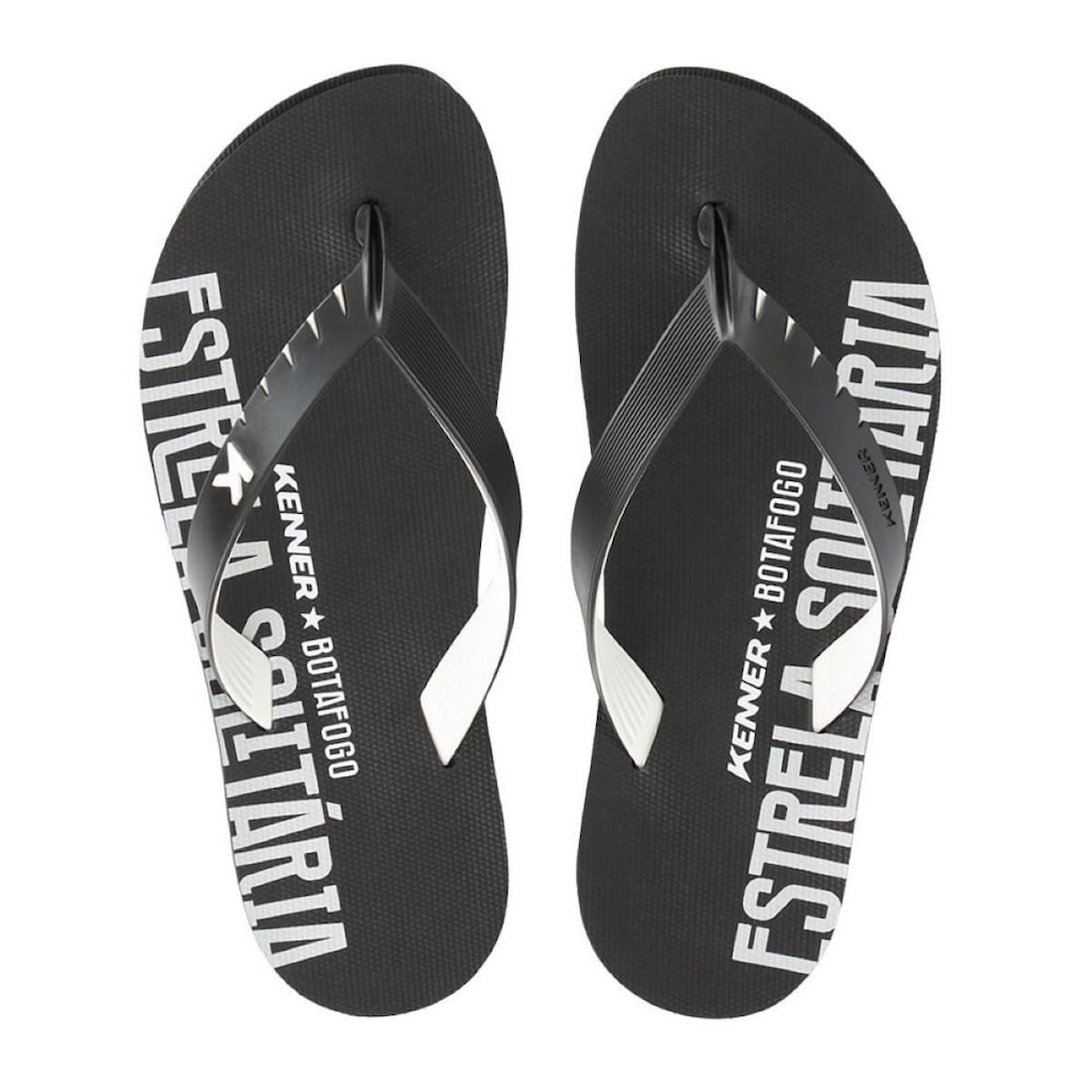 Chinelo Kenner Red Collab Botafogo Masculino