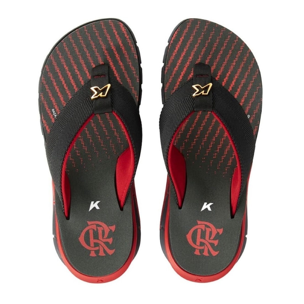Chinelo Collab Kenner + Flamengo Orak Unissex