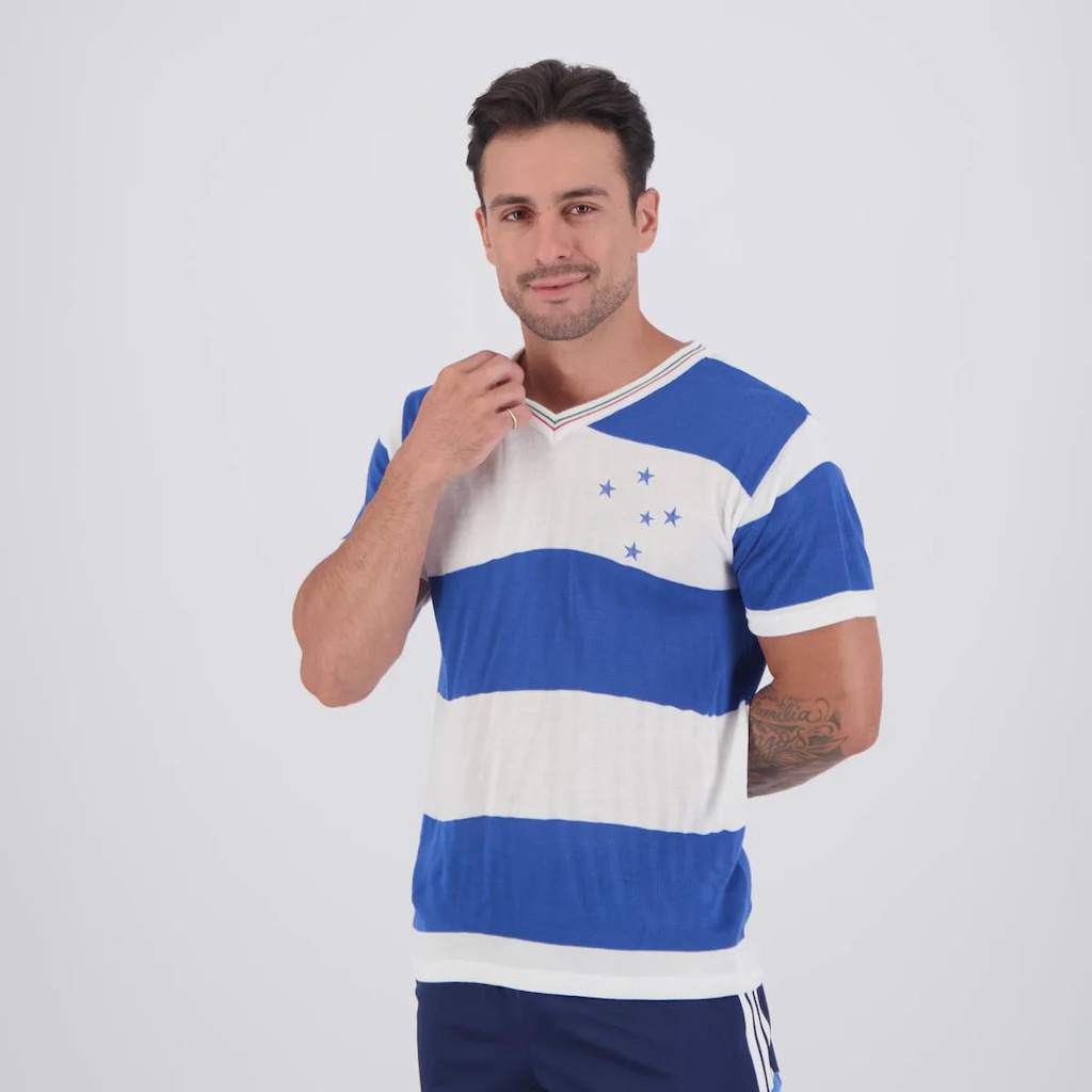 Imagem 3 do produto Camisa Cruzeiro Retrô 1930 Masculina