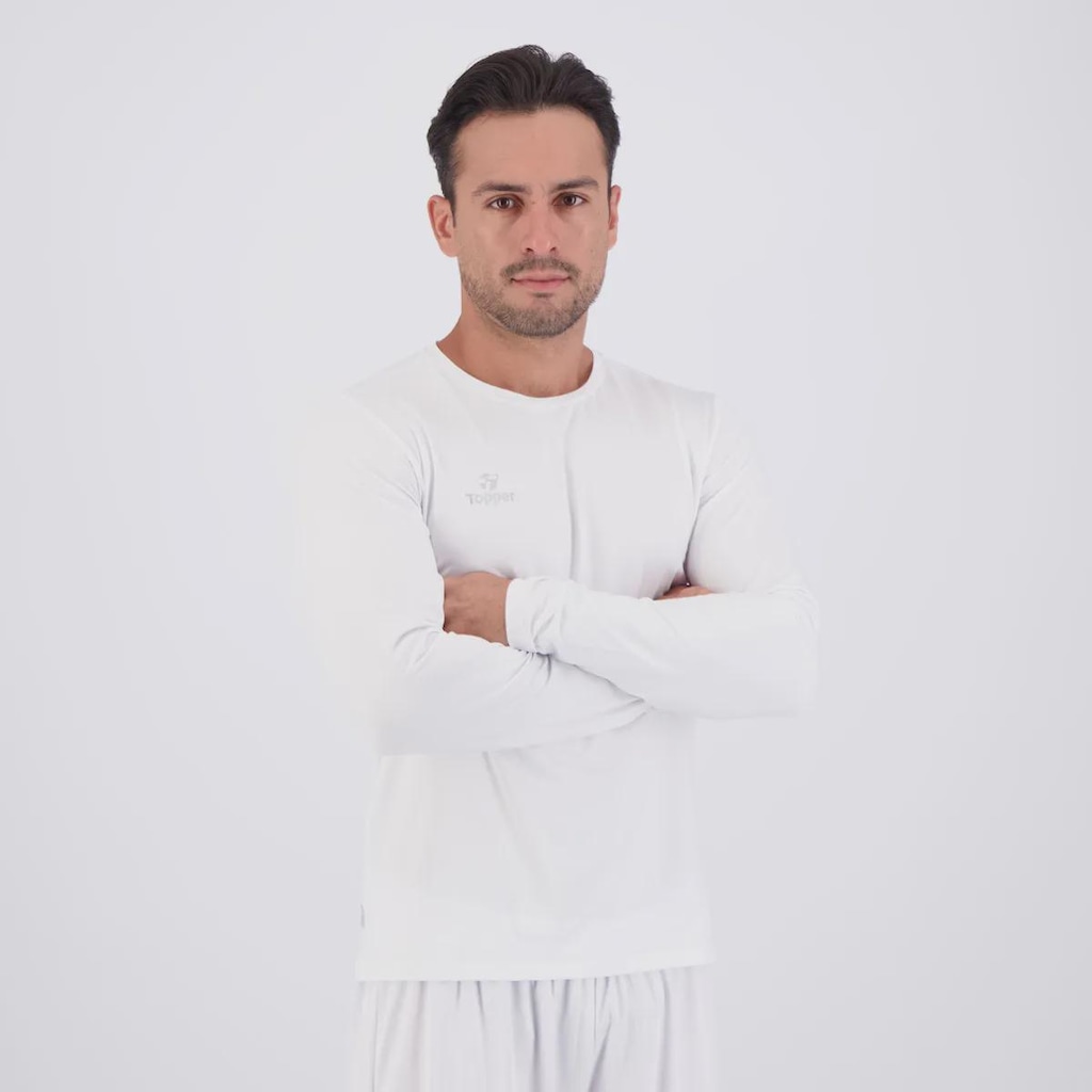 Imagem 2 do produto Camiseta Topper Regular Fit UV50 ML Masculina