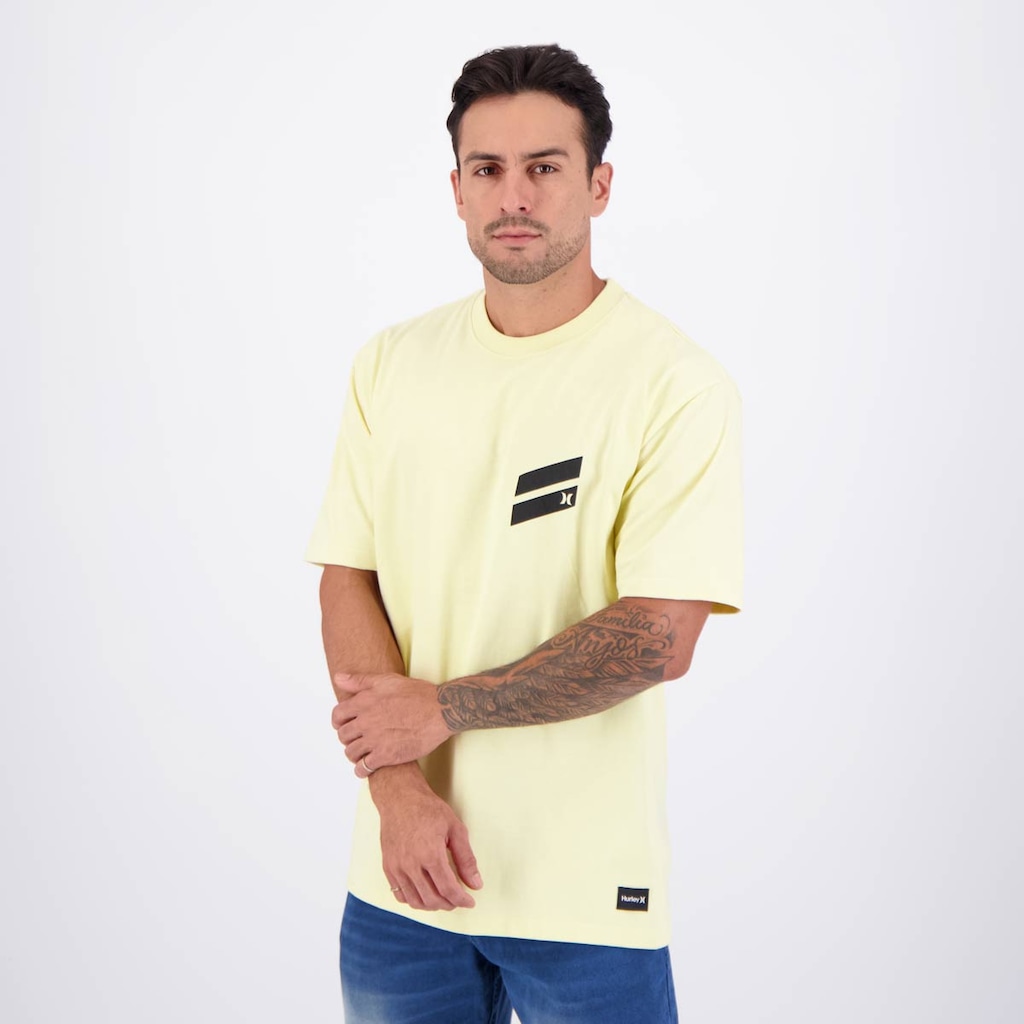 Imagem 3 do produto Camiseta Hurley Slash Masculina