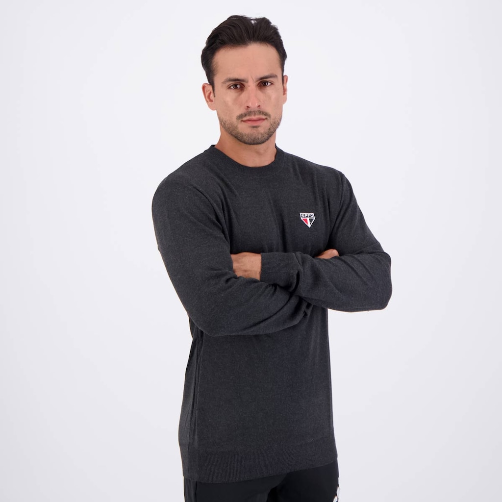 Imagem 2 do produto Blusão Moletom Pullover São Paulo Conto Masculino