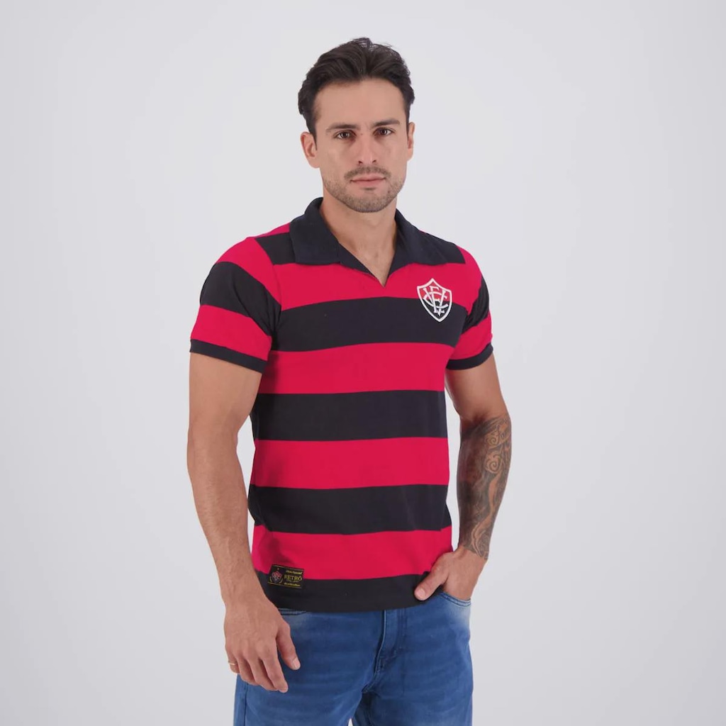 Imagem 2 do produto Camisa Vitória Retrô 1972 Masculina