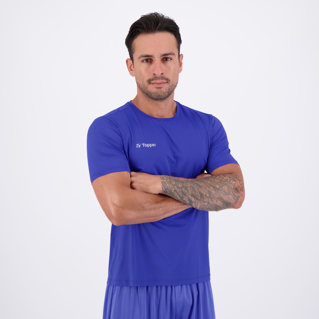 Imagem 2 do produto Camiseta Topper Performance Poliamida Masculina