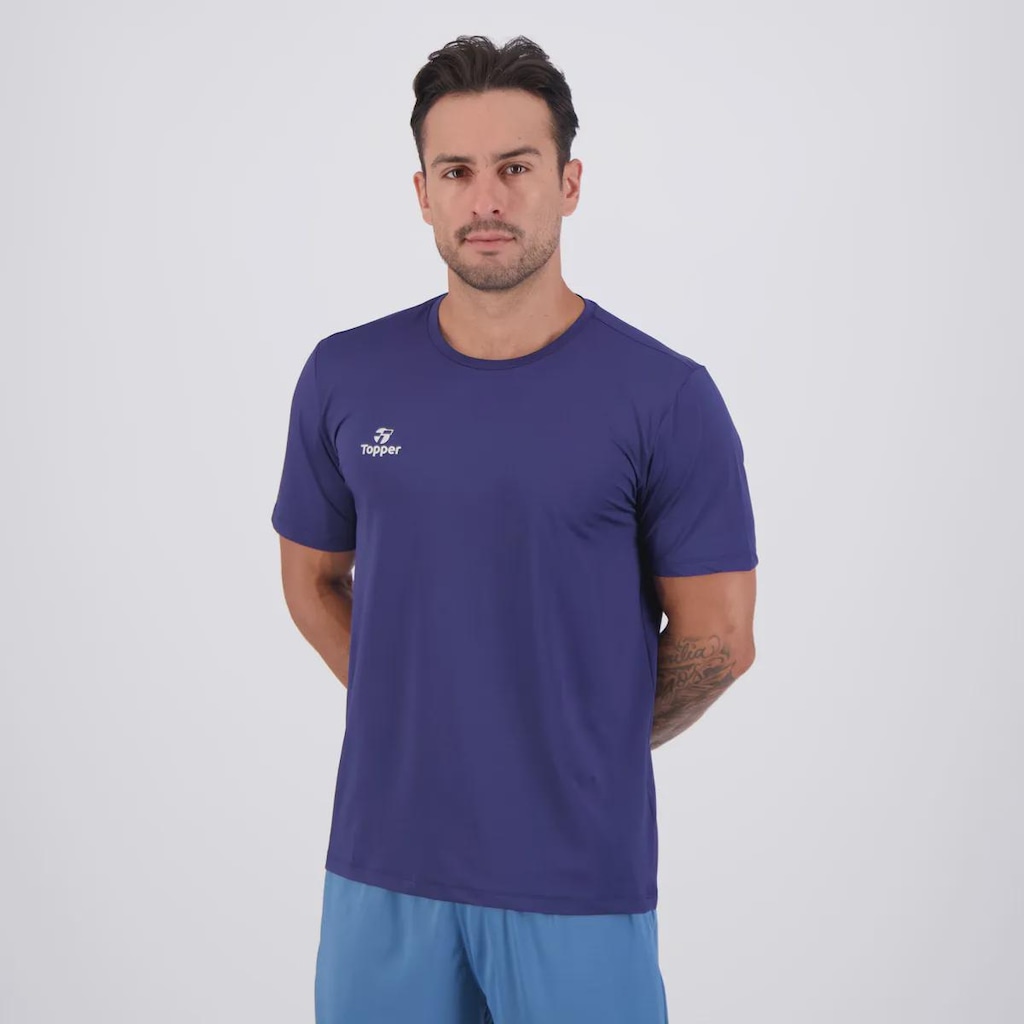 Imagem 3 do produto Camiseta Topper Regular Fit UV50 Masculina