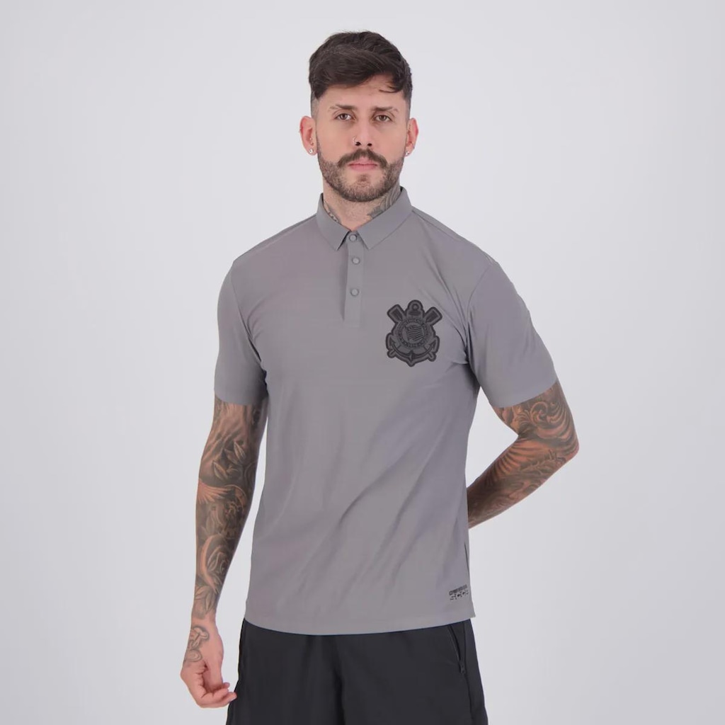 Imagem 3 do produto Camisa Polo Corinthians Classic Masculina