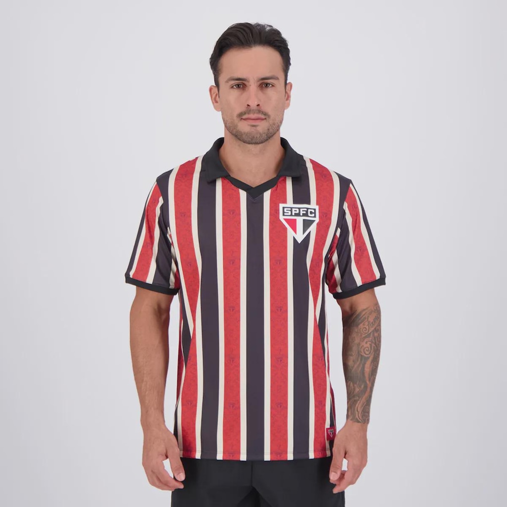 Camisa São Paulo Royal Tricolor Masculina